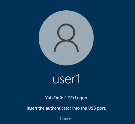 Authenticator connection