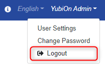 Logout
